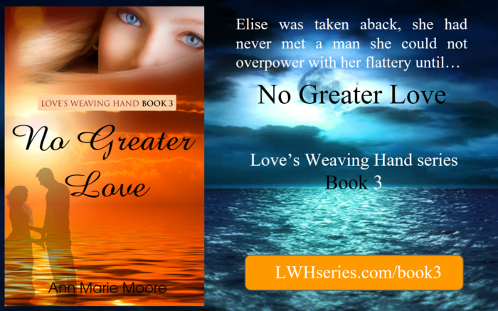 Upcoming Kindle book - No Greater Love